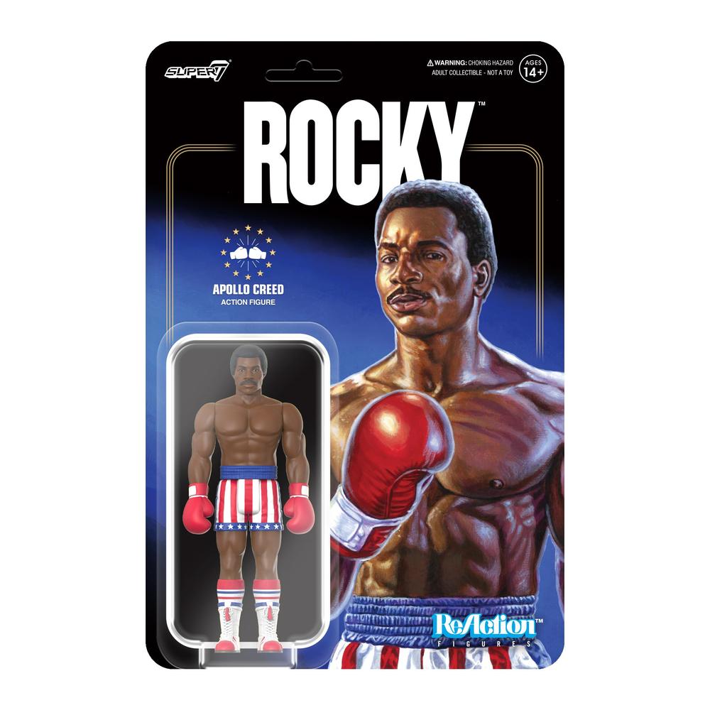 Super7 Rocky Apollo Creed Boxing 375 Rocky Action Figure Classic Movie ...