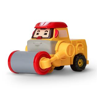 Robocar Poli, Max DIE-CAST Metal Toy Cars, Steamroller