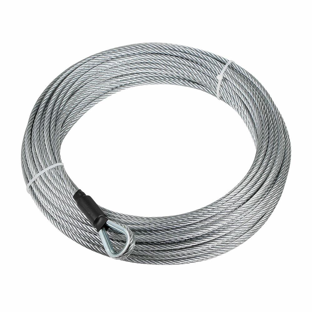 ZIPEAK 316 Wire Rope 50FT Zipline Cable Galvanized Steel Aircraft Cable ...