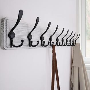 Skoloo SKOLOO Rustic Large Wall Mounted Coat Long Coat