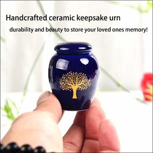 KARYLIZ Purple Keepsake Urns For Human Ashes - Small Cremation Keepsakes Ashes Burial Decorative Urn Ashes Women Memorial Funeral Keepsake Box Ashes 10 Inc KARYLIZ Purple Keepsake Urns For Human Ashes - Small Cremation Keepsakes Ashes Burial Decorative Urn Ashes Women Memorial Funeral Keepsake Box Ashes 10 Inc