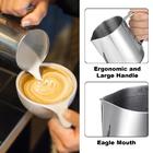 LifHap Milk Frothing Pitcher,12oz/350ml Milk Steaming Frother Cup