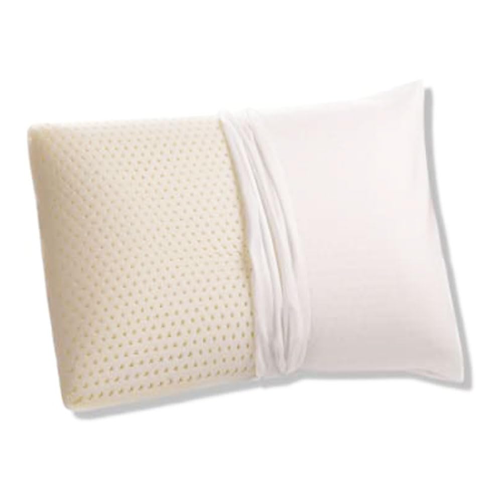 Organic Textiles OrganicTextiles Talalay Latex Pillow with Organic