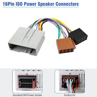 16Pin Aftermarket Stereo Wiring Harness for Honda 2008 16Pin Aftermarket Stereo Wiring Harness for Honda 2008