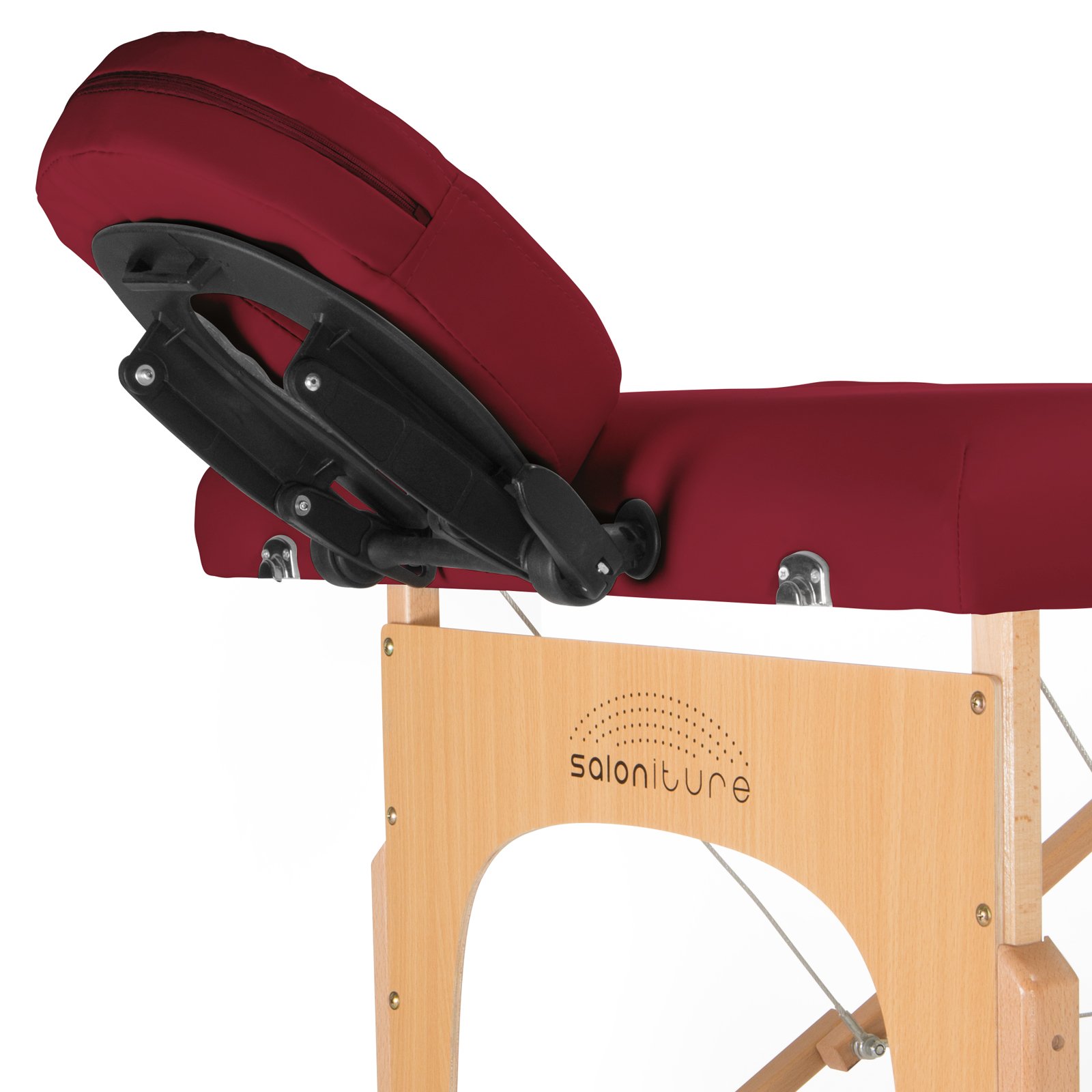 Santana Memory Foam Portable Massage Table Package, Mountain Red, 31