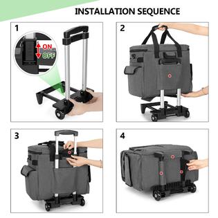 Amazon Rolling Tote Bags For Teachers Tote Bag For School Rolling