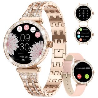 SUNKTA Smart Watch Women for Android iPhone with Bluetooth
