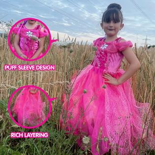 Halloween Costumes Princess Outfits For Year Olds UPORPOR Light Up Pink Princess Dresses For Girls Halloween