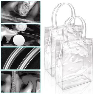 BadenBach 24 PCS Small Clear Gift Bags with x x