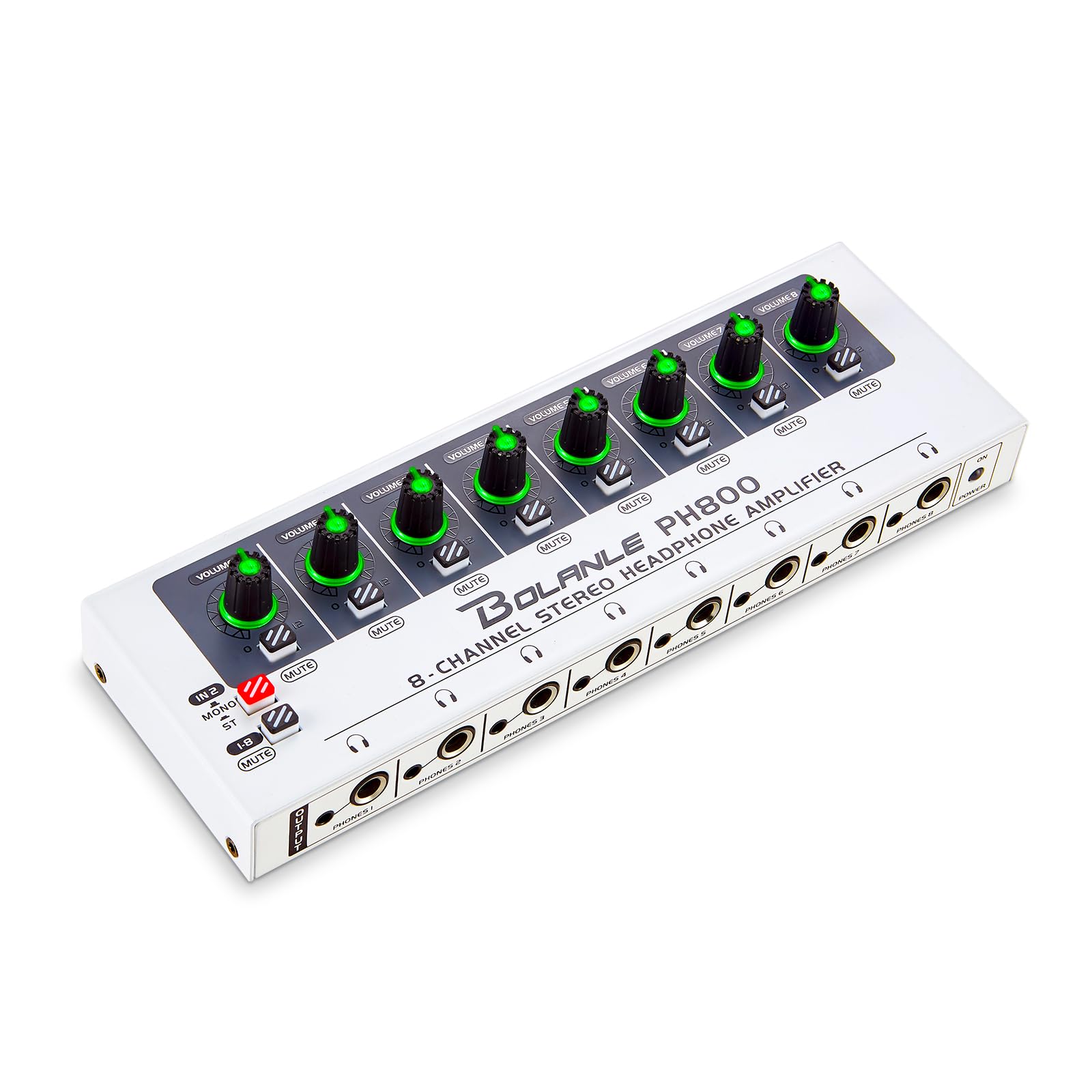 Bolanle-PH800 Bolanle PH800 8-Channel Headphone Amplifier
