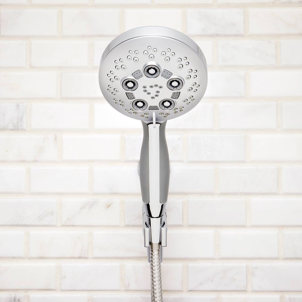 Moen S1002 12-Inch Razor Thin Rainshower Shower Head – Chrome, 2.5 GPM, Self-Cleaning Nozzles, Immersion Technology