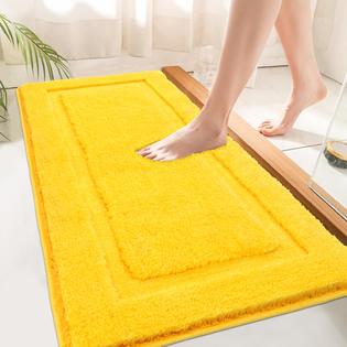 COSY HOMEER 2PCS Soft Kitchen Rugs For In Front Of Sink Super