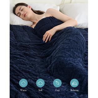 Topblan Weighted Blanket Queen Size 15lbs Adult Weighted Blankets