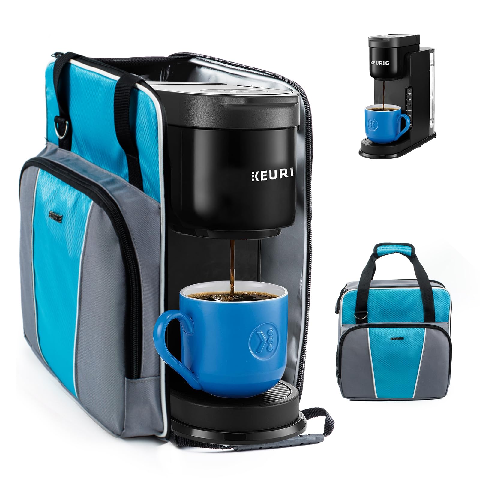 BAGSPRITE Coffee Maker Travel Bag Compatible with Keurig K