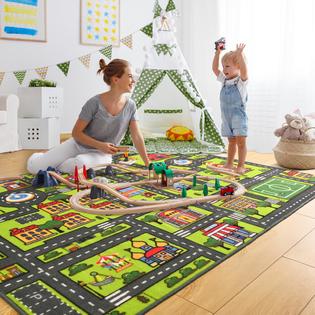 Road Carpet Car Carpet Amazon Kids Play Mat Zareas 3x5 Feet Kids