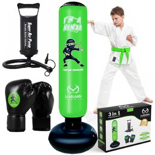 Marwan Sports in Punching Bag for Kids Free Standing Ninja