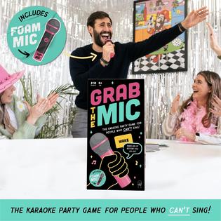 Grab The Mic Karaoke Game Exciting Grab The Mic, 2-10 Players 250 Lyric Grab The Mic Karaoke Game Exciting Grab The Mic, 2-10 Players 250 Lyric