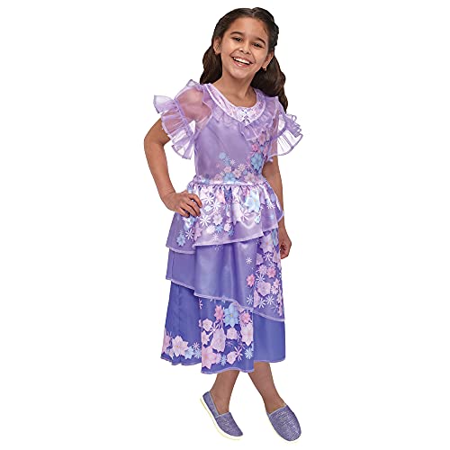 Disney Encanto Isabela Dress Costume for Girls Ages 3 and Up Outfit Fits Children Sizes 46X Disney Encanto Isabela Dress Costume for Girls Ages 3 and Up Outfit Fits Children Sizes 46X