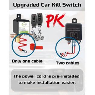 High Current Battery Disconnect Switch Remote Kill Switch For Car Truck 500a Starting 200a Rated Dc12v Wireless Anti Theft Prevent Battery Drain Battery Disconnect Switch Isolator