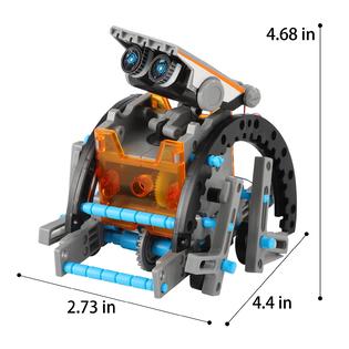 Lucky Doug 12-in-1 STEM Solar Robot Kit Toys Gifts for Kids 10