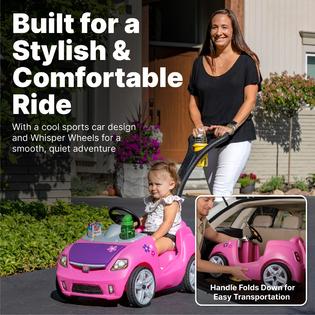 Step Step2 Whisper Ride II Kids Push Car, Ride On Toddler Car