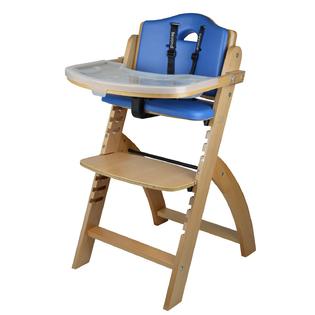 Abiie Beyond Junior Wooden High Chair with Tray Convertible
