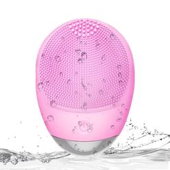 OUTIFUO Facial Cleansing Brush Silicone Face Scrubber Waterproof Rechargeable Exfoliator Massage Device for Men & Women, Deep Pore Clean OUTIFUO Facial Cleansing Brush Silicone Face Scrubber Waterproof Rechargeable Exfoliator Massage Device for Men & Women, Deep Pore Clean