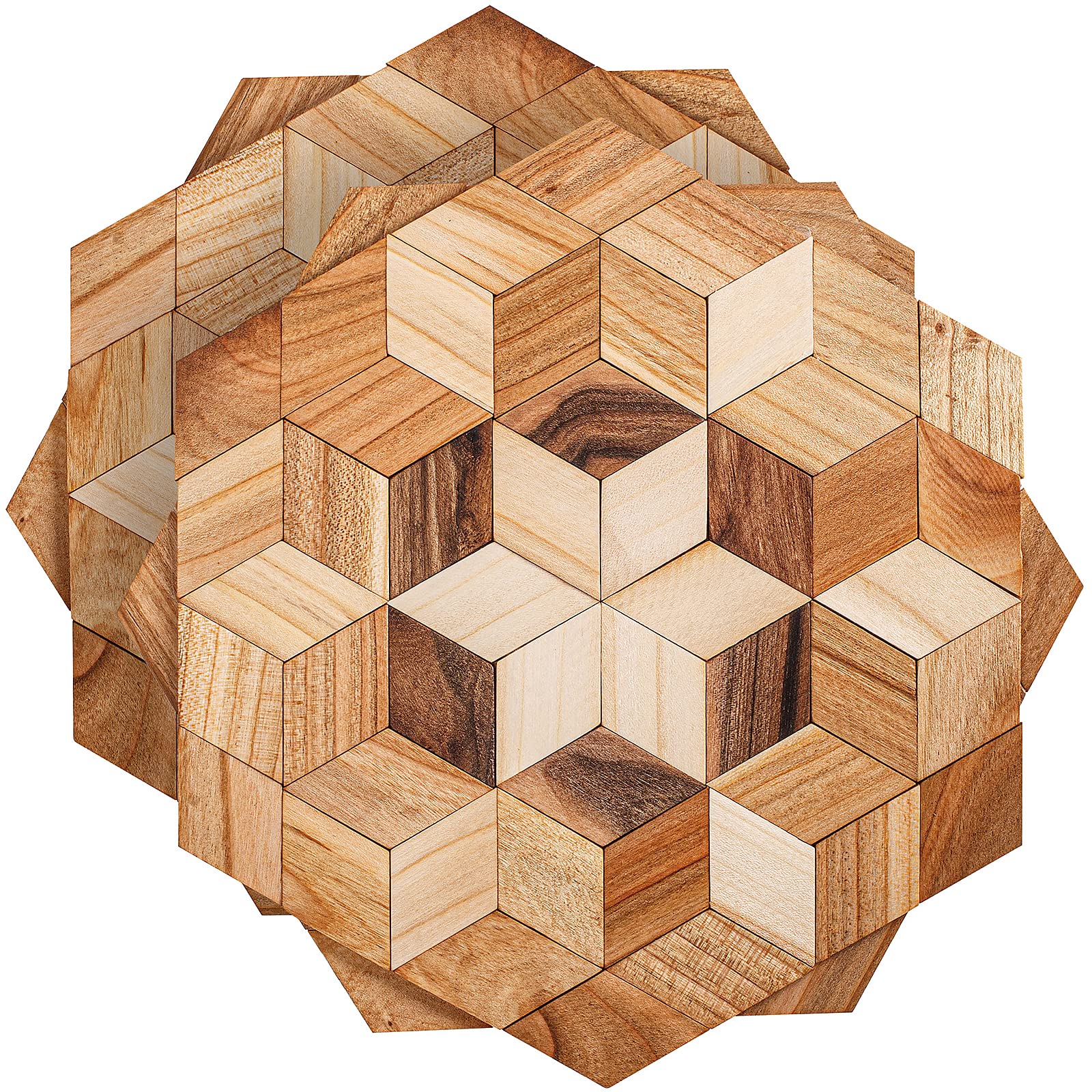 Wooden Trivets for Hot Dishes - 2 pcs