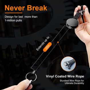 Aazon.co : DELSWIN Sliding ID Badge Holder with Retractable Clip Aazon.co : DELSWIN Sliding ID Badge Holder with Retractable Clip