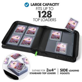 Funguys FunGuys Toploader Binder Trading Card Binder Storage 128 4 Pocket Top Loader Pokemon Binder Card Collection Yugioh Cards Binder Funguys FunGuys Toploader Binder Trading Card Binder Storage 128 4 Pocket Top Loader Pokemon Binder Card Collection Yugioh Cards Binder