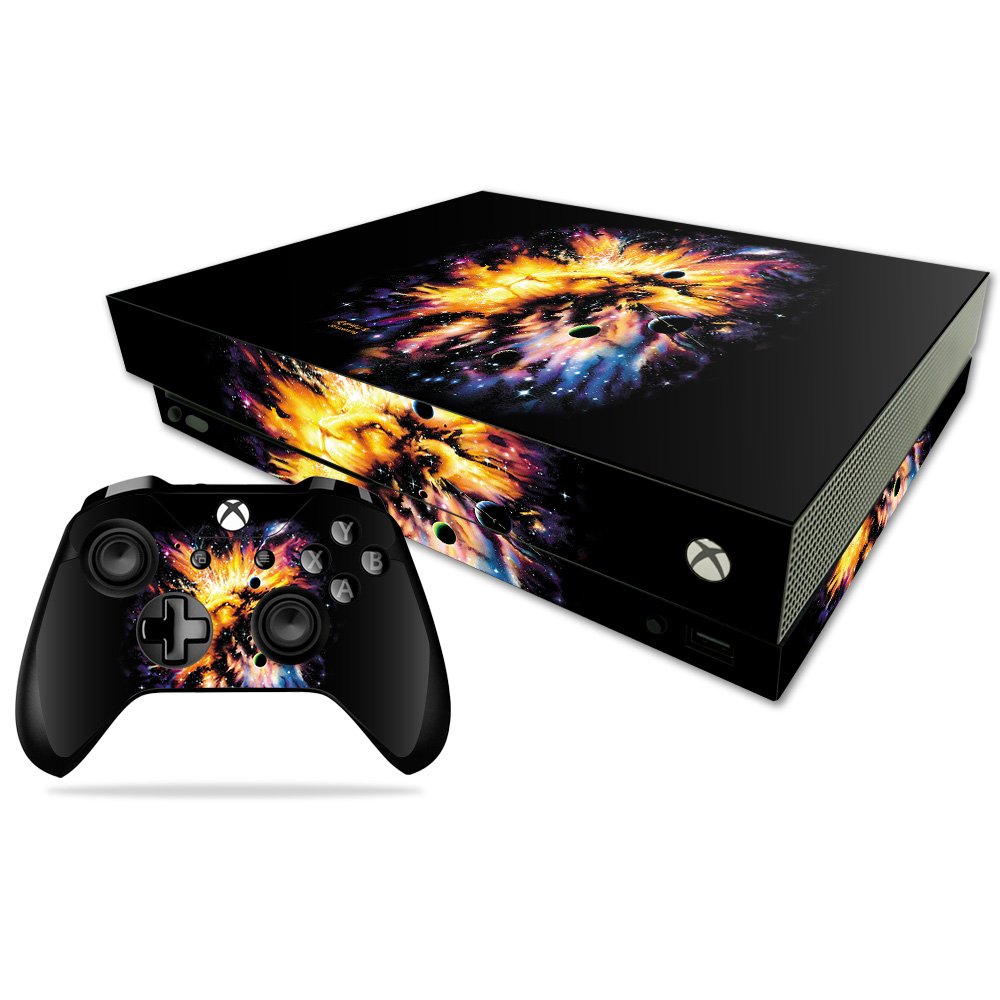 Mighty Skins MightySkins Skin Compatible with Microsoft Xbox One X - Leo  Galaxy | Protective, Durable, and Unique Vinyl Decal wrap Cover | Ea, image size:1000x1000