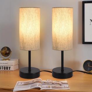 Amazon Prime Amazon Small Bedside Lamps Buy Homesake Linen Beige