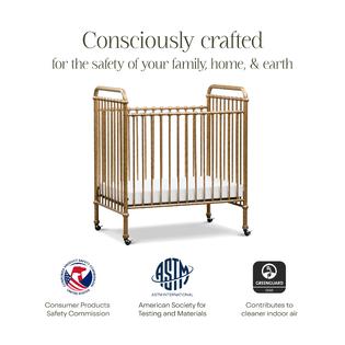 Namesake NAMESAKE Abigail 3-in-1 Portable Baby Crib with Wheels