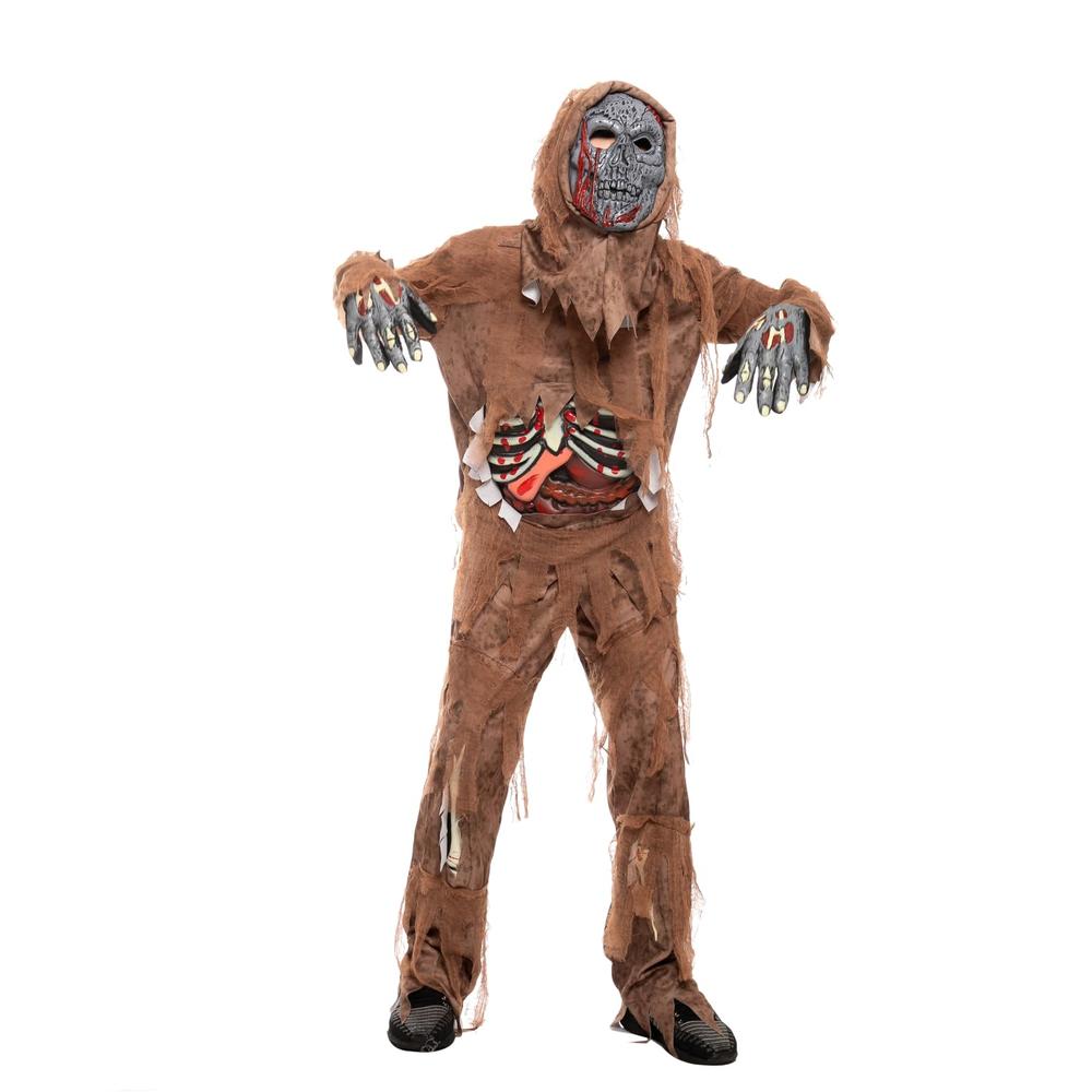 Spooktacular Creations Swamp Skeleton Living Dead Zombie Costume-Green,S | A decayed marsh creature rising from haunted depths Spooktacular Creations Swamp Skeleton Living Dead Zombie Costume-Green,S | A decayed marsh creature rising from haunted depths