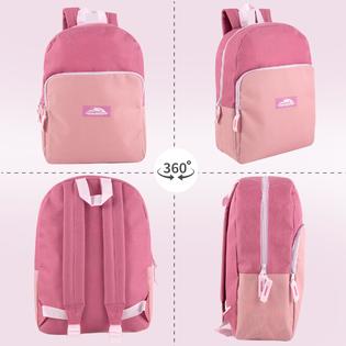 15 inch backpacks for kids School Backpack, Kindergarten Elementary Backpack Fits Folders | Lightweight Durable Toddler Bookbag Boys Girls, Padded Straps, Name Tag, Chest Buckle, Water-Resistant for Travel Daycare Safety First As a parent Ballerina 15" Kids Backpack |