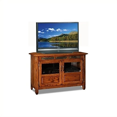 Leick Furniture 89046 Riley Holliday Rustic Oak 46 Inches Tv Leick Furniture 89046 Riley Holliday Rustic Oak 46 Inches Tv Console