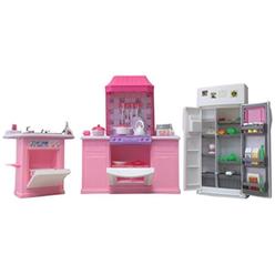 Goldlok Toys Barbie Size Doll House Dollhouse Furniture Gloria Vanderbit Barbie Size Dollhouse Furniture Kitchen Set