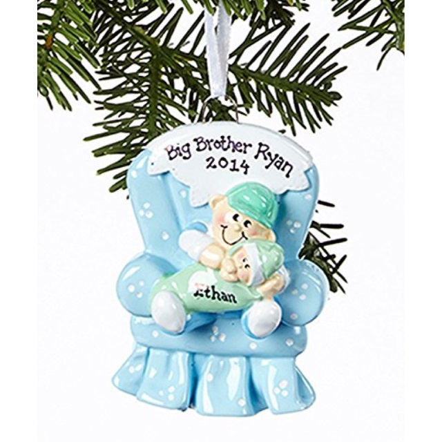 Rudolph And Me Tree Ornamentation - Sears Rudolph and Me 2308 Big Brother Chair Hand Personalized Christmas Ornament - Rudolph And Me Tree Ornamentation - Sears