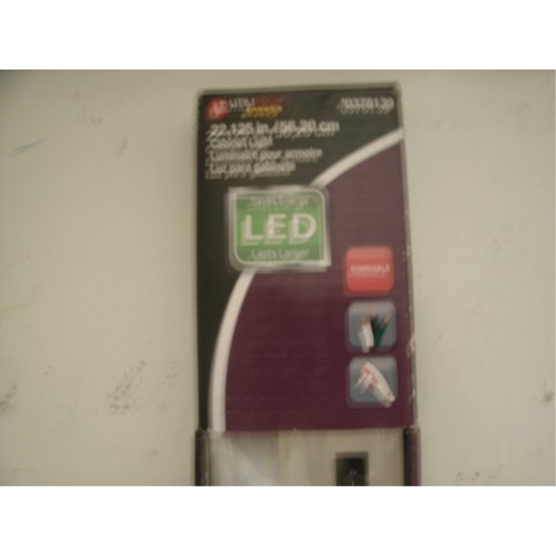 utilitech hardwired plug in cabinet led light bar kit