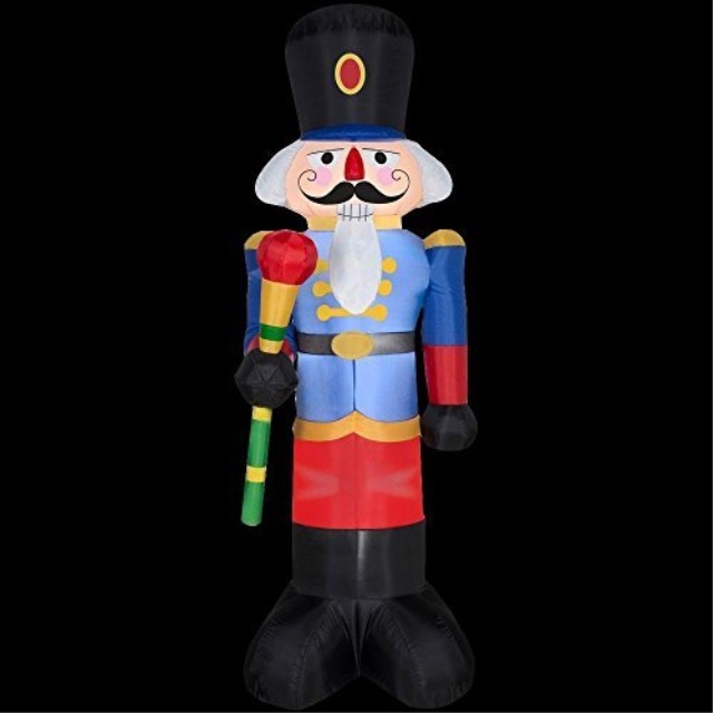 Airblown Inflatables CHRISTMAS INFLATABLE 6 1/2' NUTCRACKER YARD PROP ...