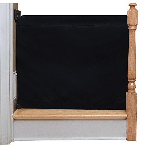 The Stair Barrier Baby And Pet Gate Wall To Banister Retractable
