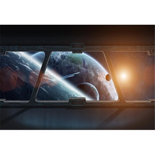 Aofoto 8x6ft Spaceship Interior With Window View On Planet