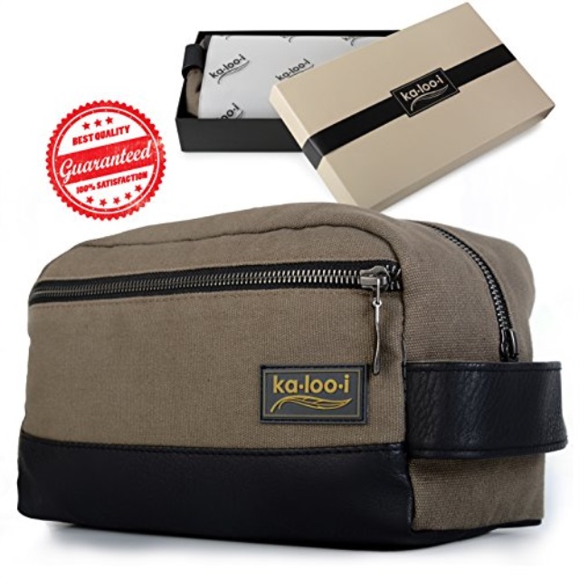 Grooming Kits For Men Target Kalooi Toiletry Bag For Men Canvas Dopp Kit Travel Gym Grooming And