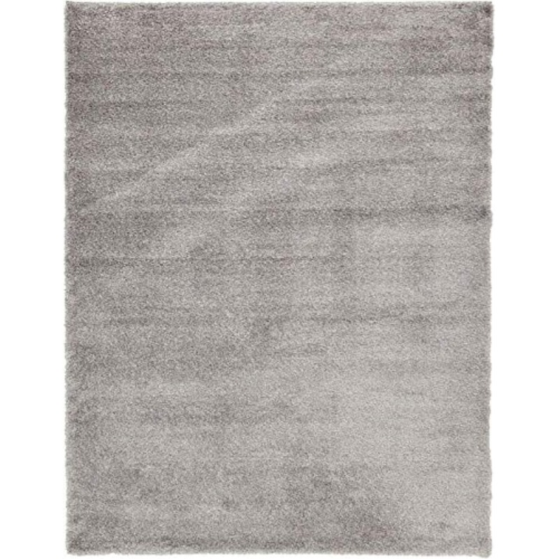 9x12 Area Rugs Unique Loom Luxe Solid Collection Luxurious Yarn Gray Home D Cor Area Rug