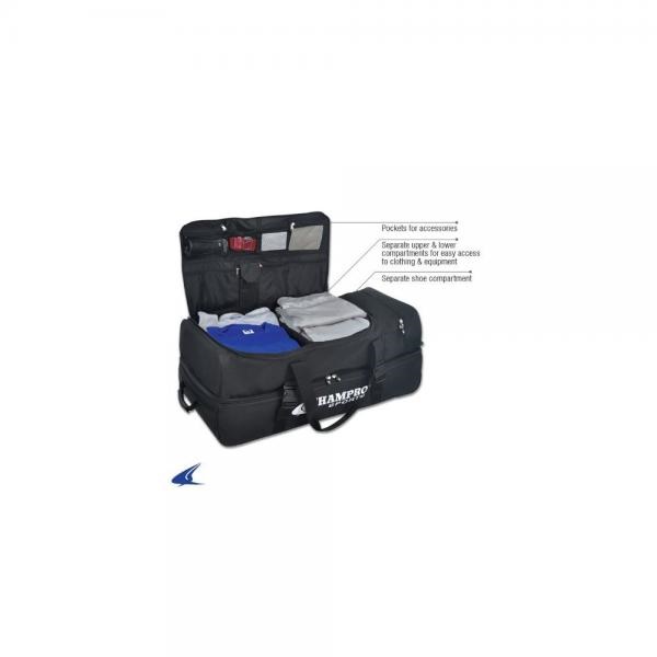Champro Sports Ultimate Catcher Umpire Equipment Bag W Champro Sports Ultimate Catcher Umpire Equipment Bag W Detachable Mesh Laundry Black