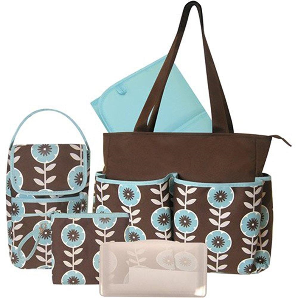 Baby Essentials Fl 4 Piece Diaper Bag Baby Essentials Fl 4 Piece Diaper Bag