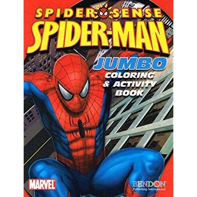 Spider Man Spiderman Spider Sense Jumbo Coloring And Activity Book Spider Man Spiderman Spider Sense Jumbo Coloring And Activity Book
