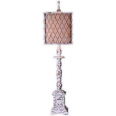 Ahs Lighting L2296wh Up1 Scarborough White Table Lamp