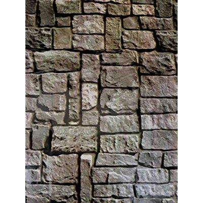 7 halloween spooky dcor 30 foot stone wall backdrop 00911