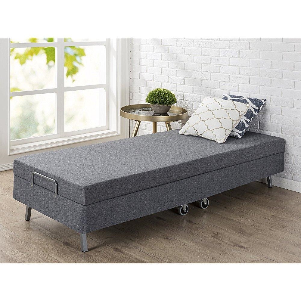 Zinus Memory Foam Resort Folding Guest Bed With Wheels Narrow Twin Zinus Memory Foam Resort Folding Guest Bed With Wheels Narrow Twin 30 X 75